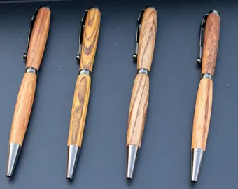 Wood pens collection