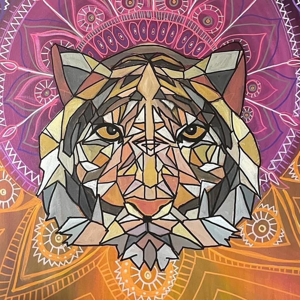 Stained glass detail